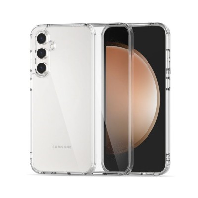 Husa Samsung Galaxy S23 FE, Flexair Hybrid, Ultra Rezistenta, Transparent